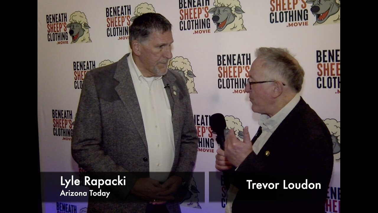 Trevor Loudon interview at the Movie premier for Beneath Sheep's Clothing.