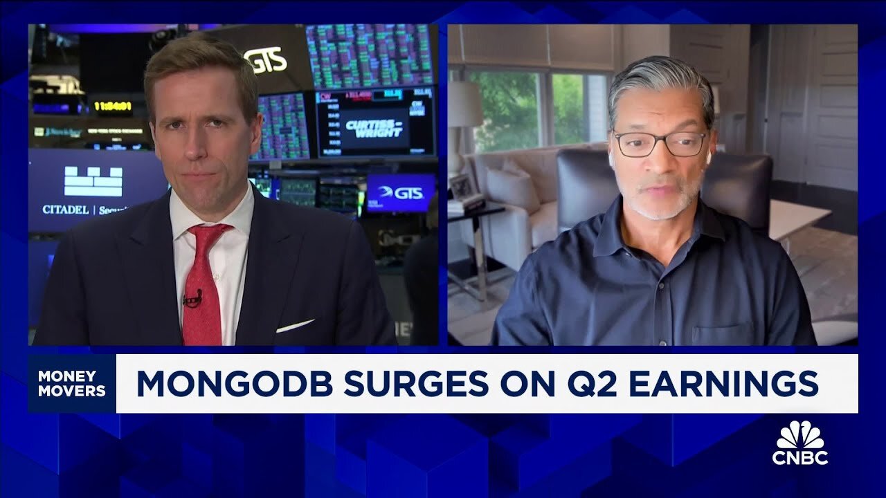 MongoDB CEO on earnings: 'We feel like we're well positioned for the AI era'