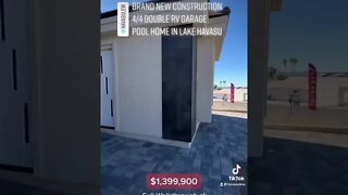 💥Brand New 4/4 Double RV Garage Pool Home in Lake Havasu AZ💥