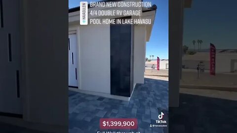💥Brand New 4/4 Double RV Garage Pool Home in Lake Havasu AZ💥