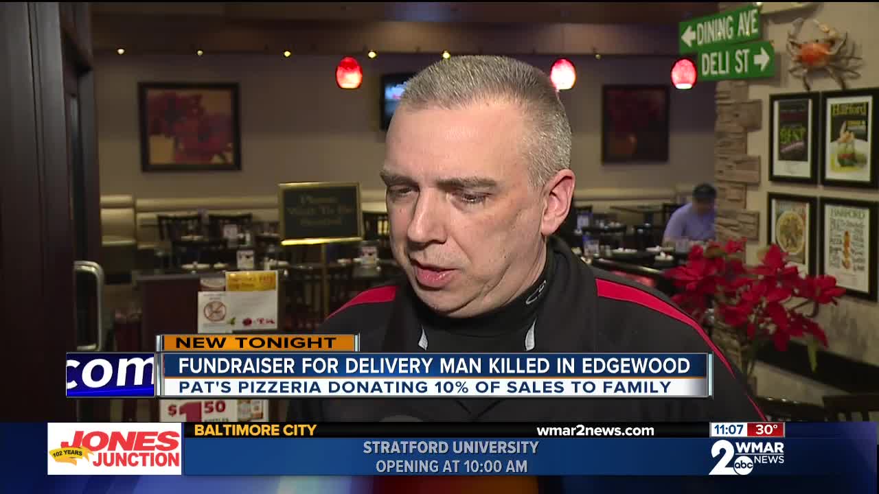 Fundraiser for delivery man killed in Edgewood