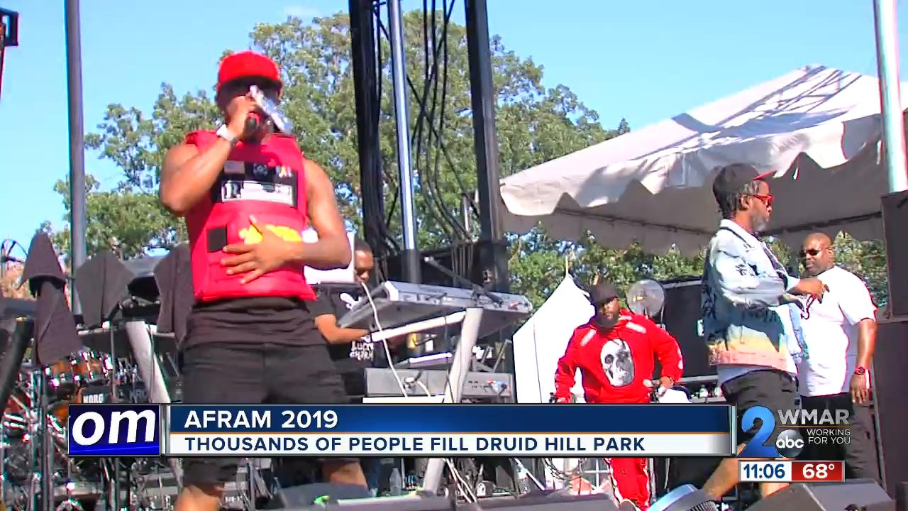 Thousands attend 43rd annual AFRAM festival in Druid Hill Park