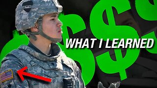 WHAT I LEARNED IN THE MILITARY ABOUT $$!!