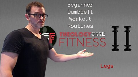 Beginner Dumbbell Legs Workout