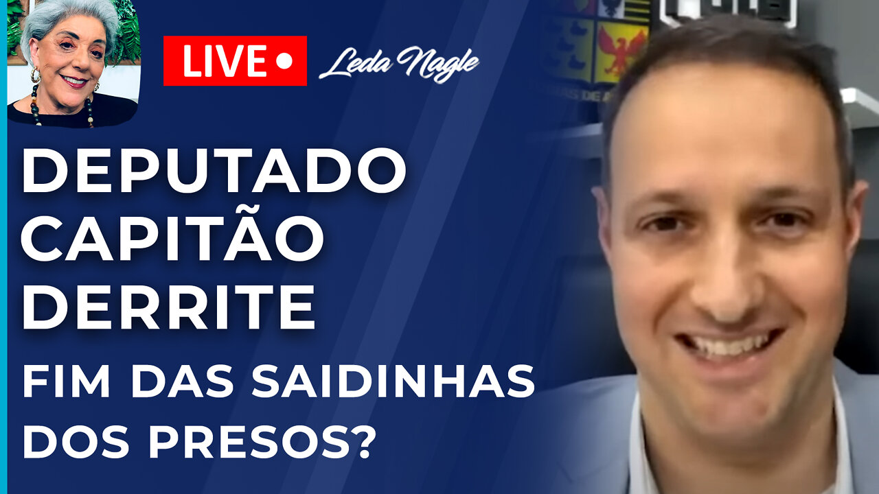 Deputado Capitão Derrite: relator do projeto que acaba com saidinhas dos presos aprovada na câmara