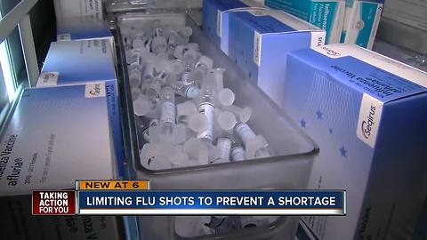 Health experts say heat is not detering people from getting the flu shot after last year's scare