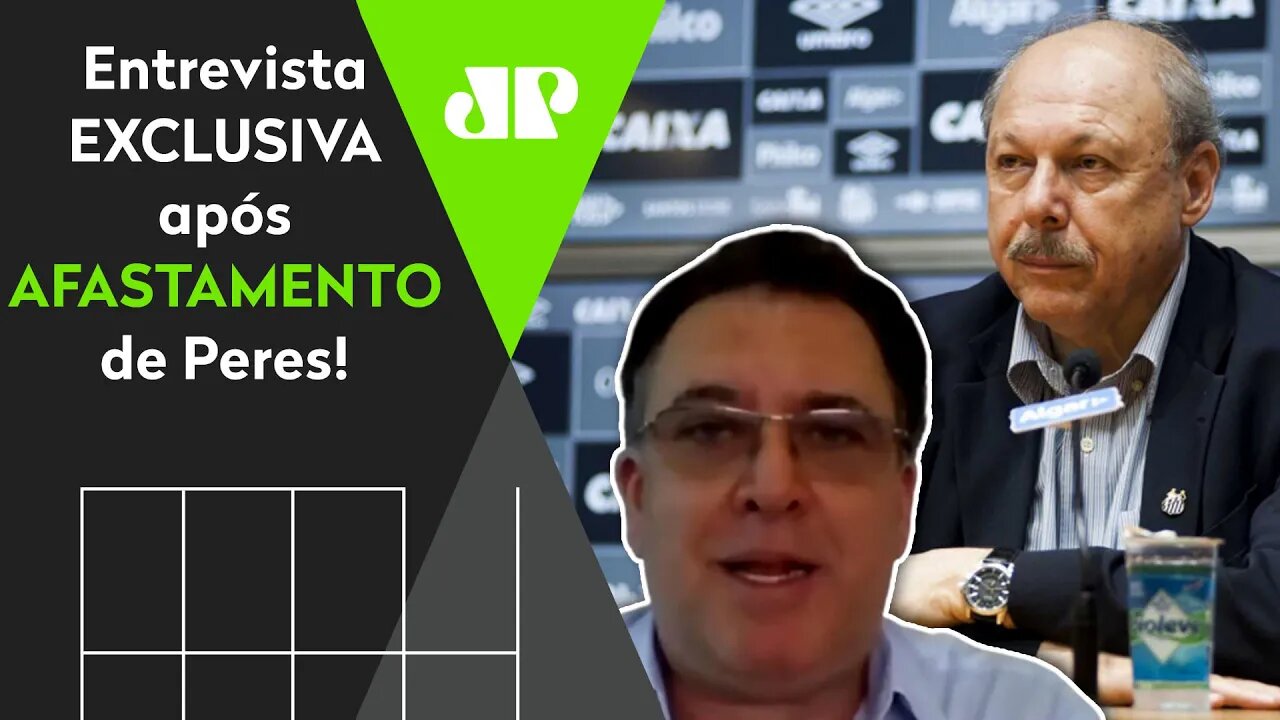 "O que o Marinho falou É MUITO GRAVE!" Veja ENTREVISTA após Peres ser AFASTADO do Santos!