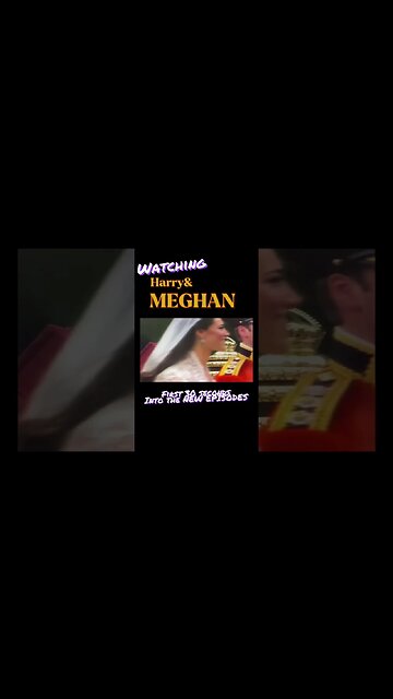 Watching #harryandmeghan the 1st 30 seconds in… OMG !