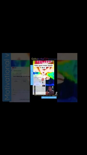 #goku ENTERS the 5th dimension motivational #shorts