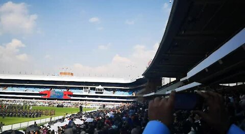 SOUTH AFRICA - Pretoria - Presidential Inauguration at Loftus Versveld (Videos) (WJD)