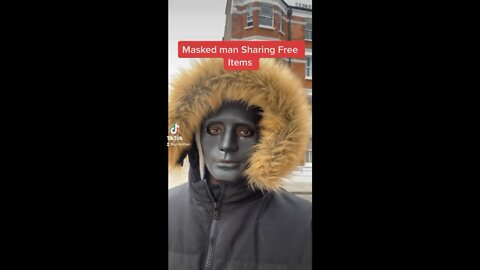 Masked Man Share Items In CITY ANDREW TATE GREW UP IN