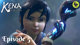 Kena: Bridge of Spirits ep5 Forgotten Forest PS5 (4K HDR 60FPS)