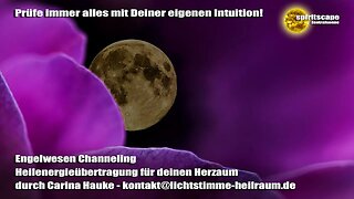 Engelwesen Channeling - Heilenergieübertragung für deinen Herzaum - durch Carina Hauke