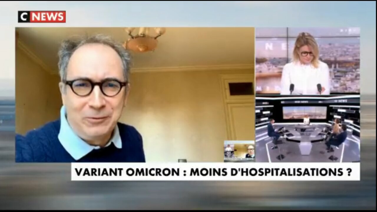 Laurent Toubiana. Le 23/12/2021 sur Cnews. Le plus grand mensonge ... Covid 19