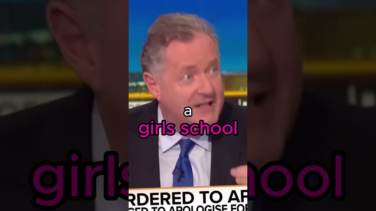 Piers Morgan DESTROYS Woke Girls School!