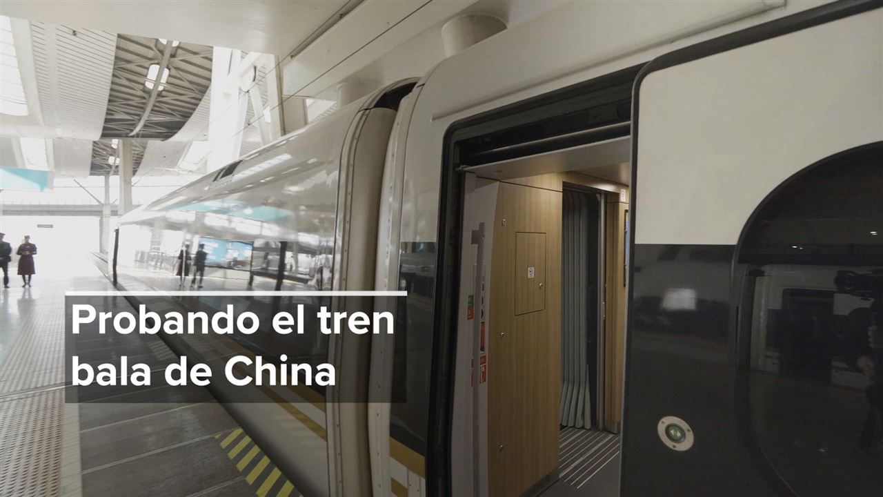 Probamos el tren bala de China