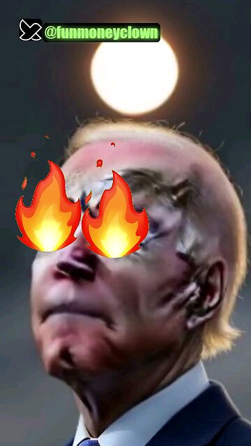 Joe Biden's Fiery Eclipse Encounter: A Hilarious Parody