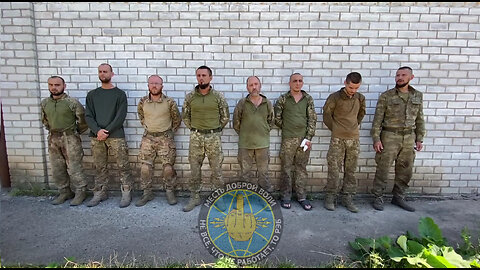 Klishchiivka: Russian forces after the fight captured Ukrainian soldiers