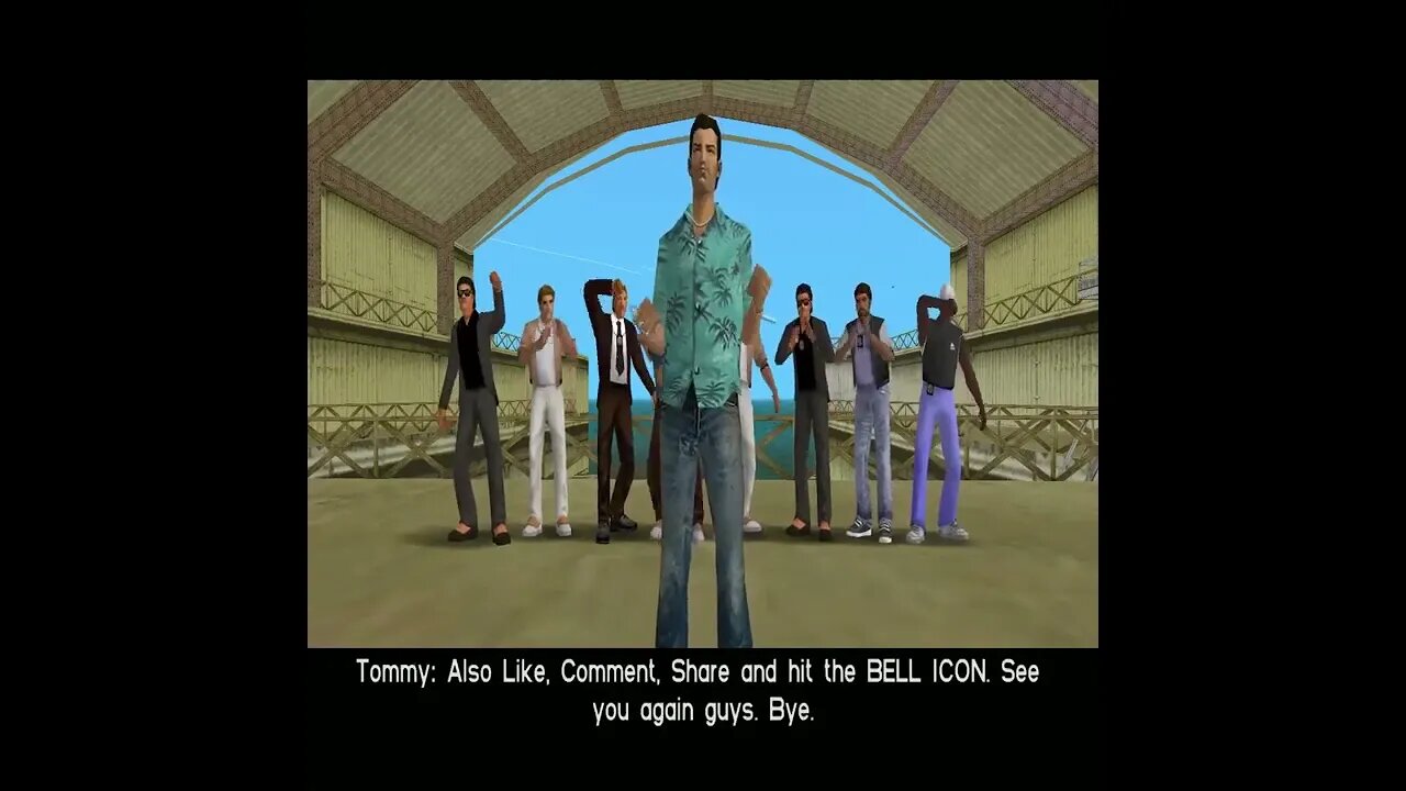 Tommy Kills Ballas Gang Member in GTA Vice City