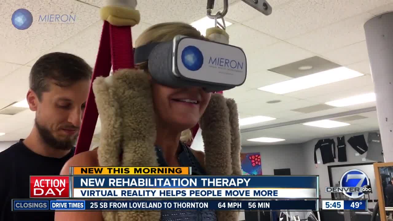 New VR rehabilitation therapy helps patients push past pain