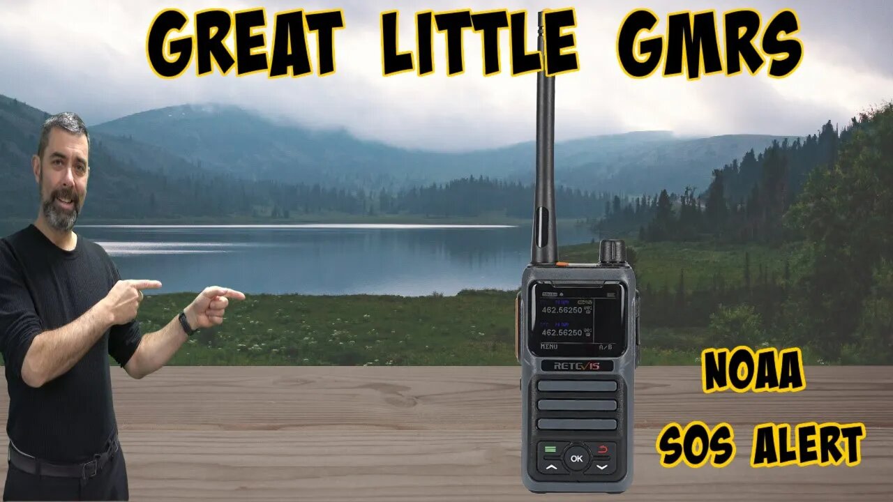 Retevis GMRS Radio RB17P Handheld.