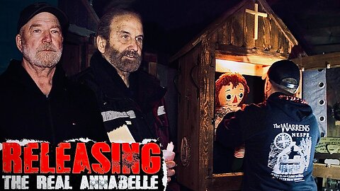 Releasing the real ANABELLE| Overnight in haunted warren museum