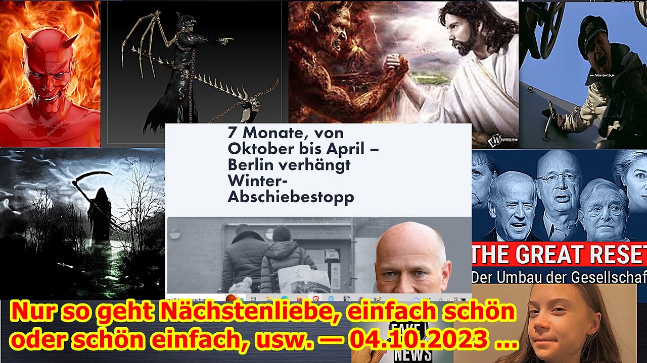 Nur so geht Nächstenliebe, einfach schön oder schön einfach, usw. — 04.10.2023 ...