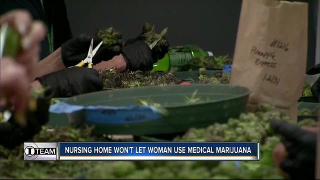 Florida nursing home denies use of medical marijuana by chronic pain patient