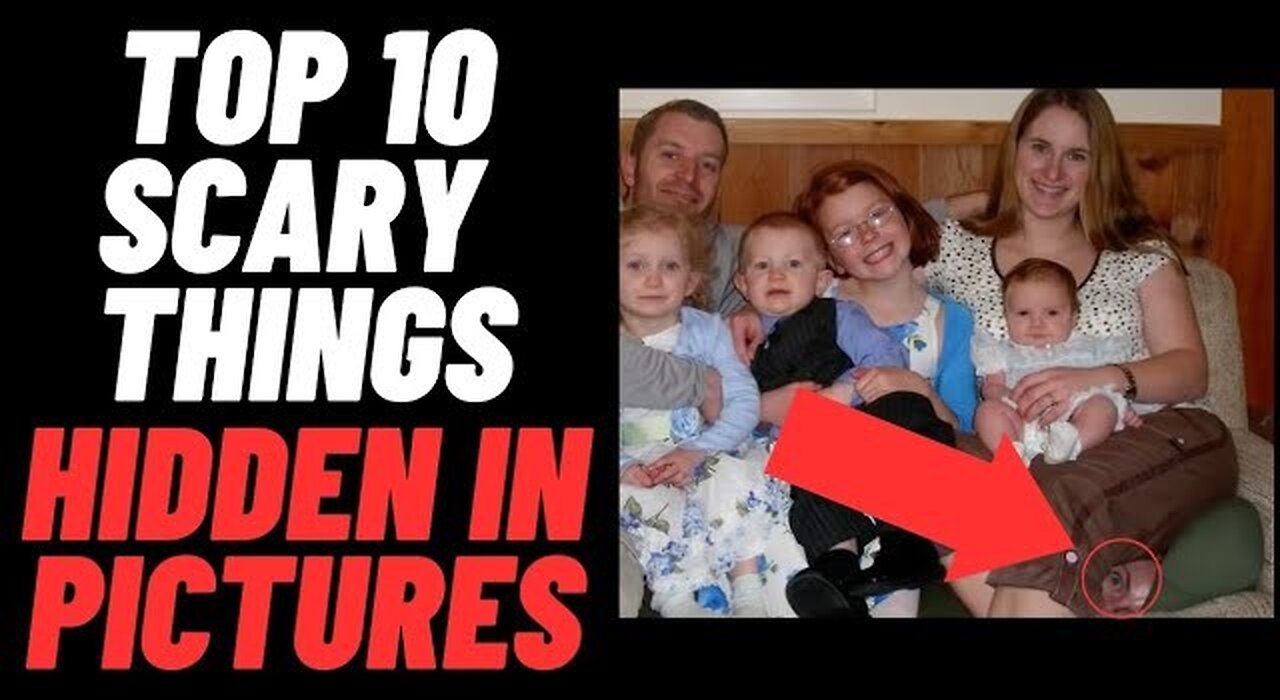 Top 10 Scary Things Hidden In Pictures