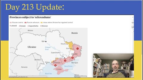 UKRAINIANS HIDE FROM REFERENDUMS IN SILENT PROTEST: What happened on Day 213 of the Russian invasion