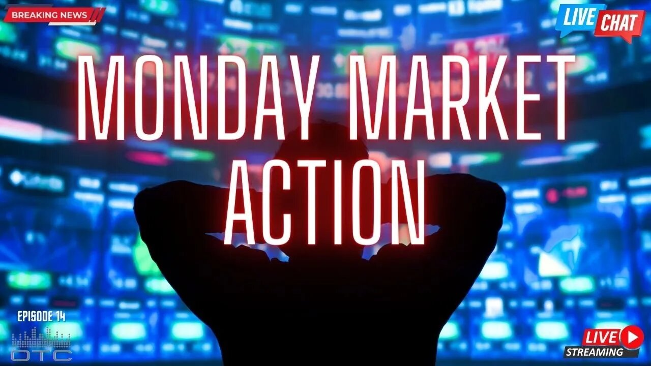 Monday Market Action Kicks Off a Week of Big Earnings. Live Analysis, Options Trading and Discussion