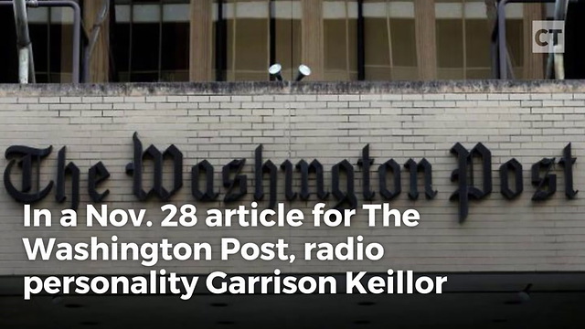 Keillor Outed After WaPo story