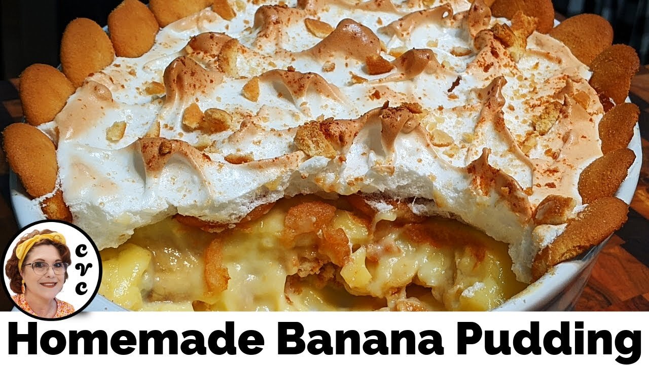 Old Fashioned Banana Pudding, Simple Ingredient Cooking