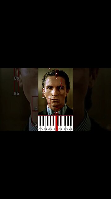 The Perfect Girl - Patrick Bateman Theme (American Psycho) - Octave Piano Tutorial