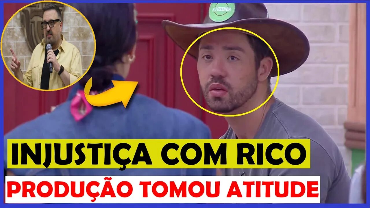 PRODUÇÃO AVISOU QUE EXPULSARIA RICO DO REALITY CASO ELE BRIGASSE COM DAYANE POR CONTA DE SUA JAQUETA