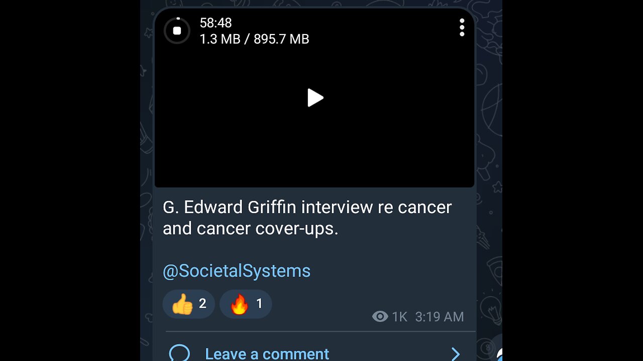 Documentary: G. Edward Griffin talks Cancer