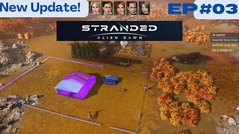 Stranded: Alien Dawn - EP 3 (Hard) | New Survivor & Intense Battle!