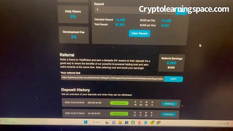 Yield robot! AI trading BOT ? Super ROI?