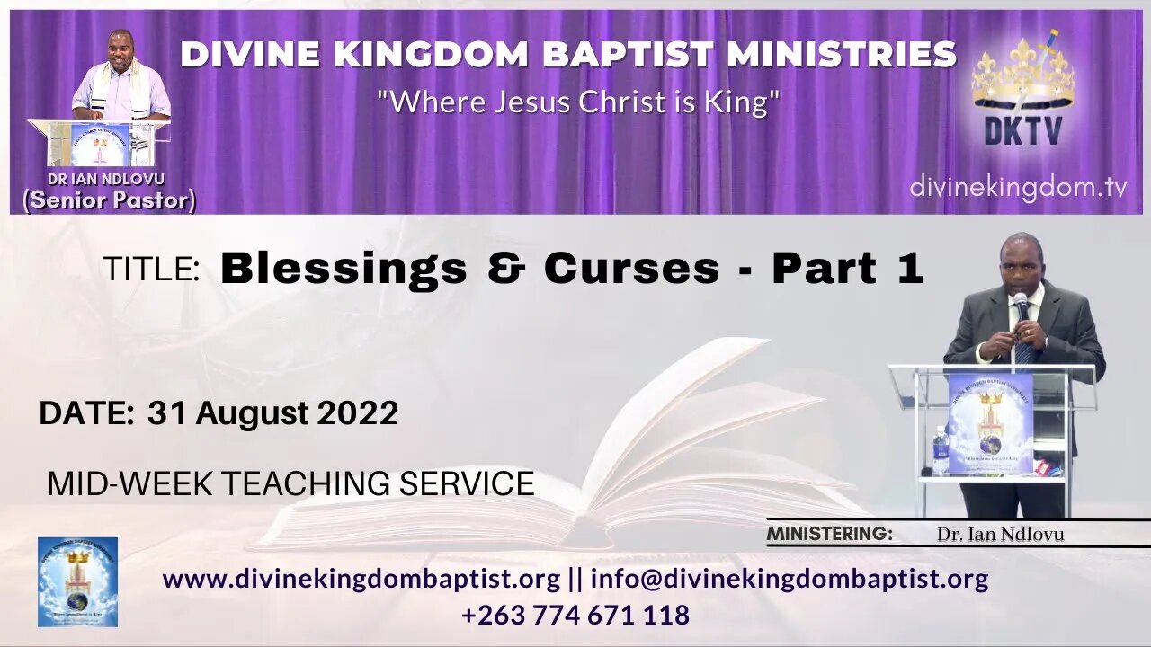 Blessings & Curses - Part 1 (31/08/22)