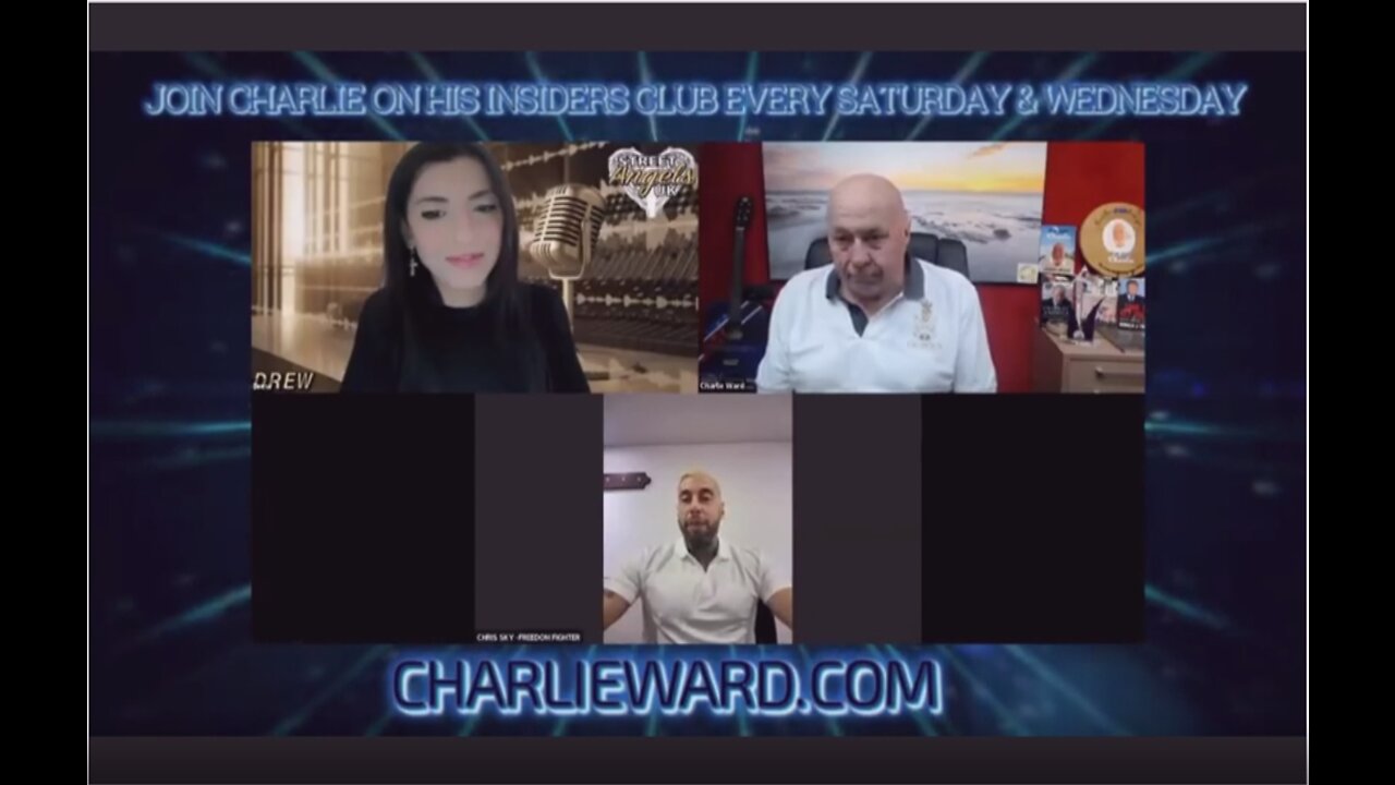 Chris Sky (freedom fighter) doesn't mix words about Israel. Part1 (must share and watch)