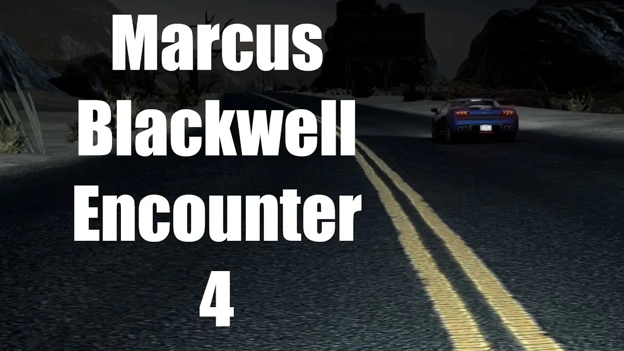 NEED FOR SPEED THE RUN Marcus Blackwell Encounter 4 (Mob Family)