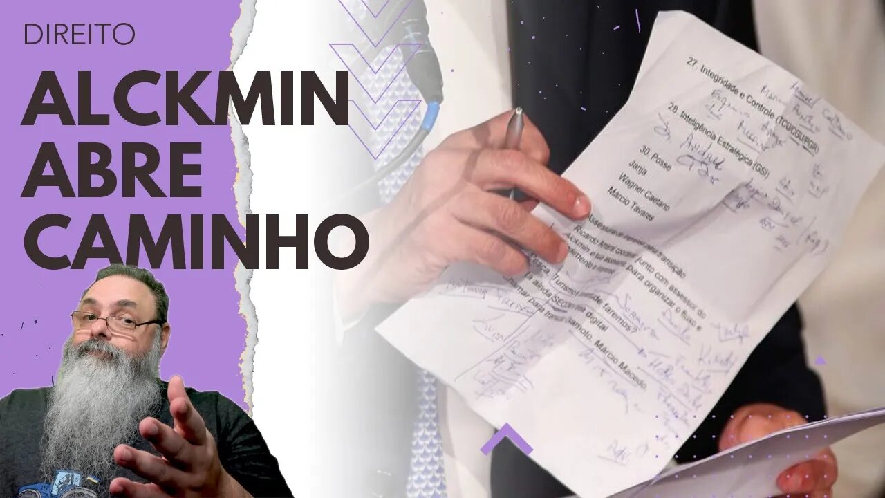 ALCKMIN se POSICIONA e MANDA SINAIS CLAROS: EU estou AQUI exatamente para RESOLVER esse PROBLEMA