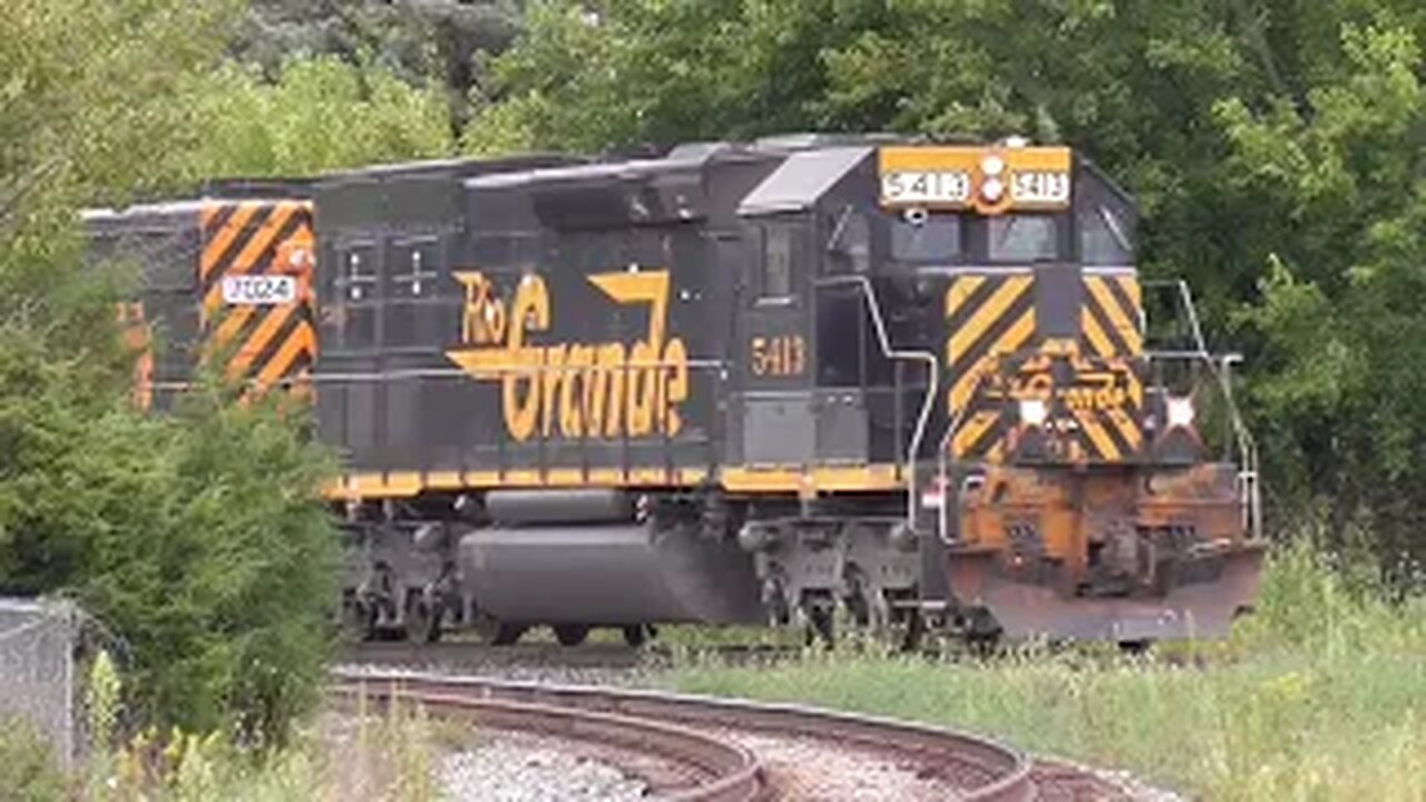 Wheeling & Lake Erie Z643 Steel Train On CSX From Greenwich, Ohio September 9, 2021