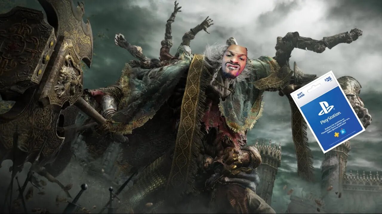 Elden ring time . Gift card spin. PSN