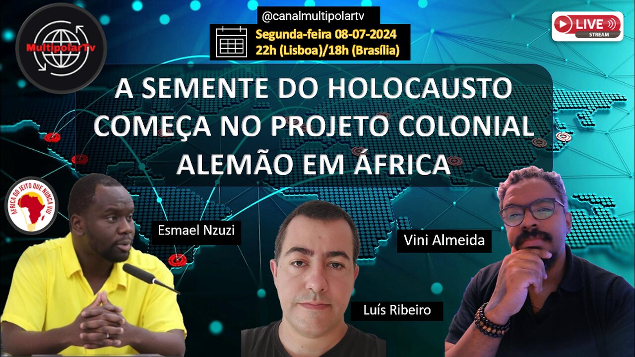 Esmael Nzuzi e Vini Almeida - Sementes do Holocausto na Namíbia