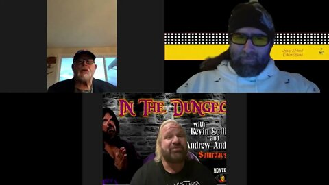 In The Dungeon Season 1 Episode 1 In hosted by Kevin Sullivan , Andrew Anderson , and Matty Rock