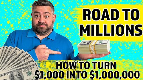 The Road To Millions Bankroll - How to Turn $1,000 into $1,000,000 - Friday July 7