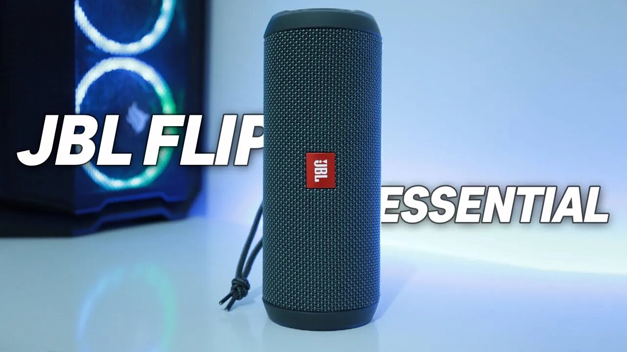 JBL Flip Essential, com 16W, PEQUENA e POTENTE! Unboxing e detalhes