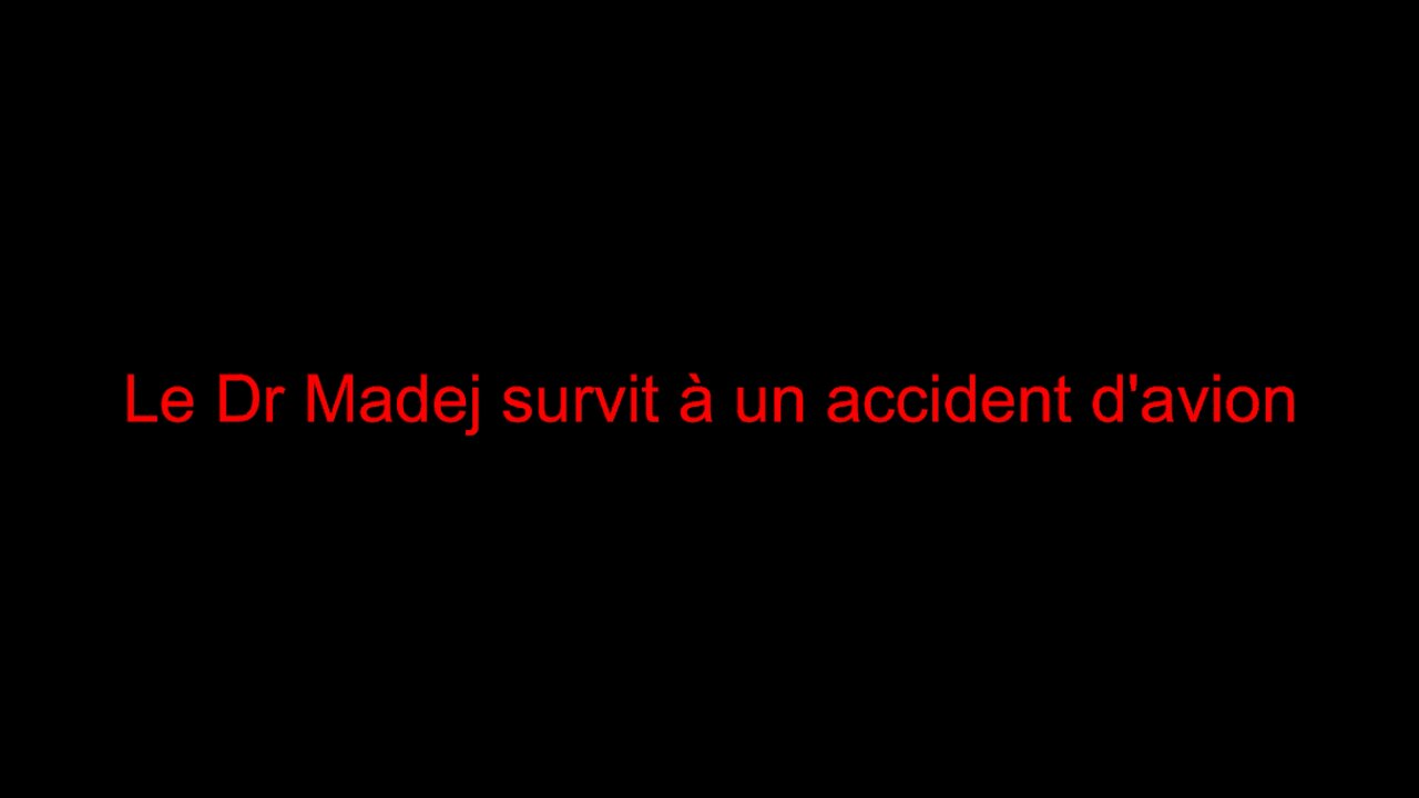 Le Dr Madej survit à un accident d'avion