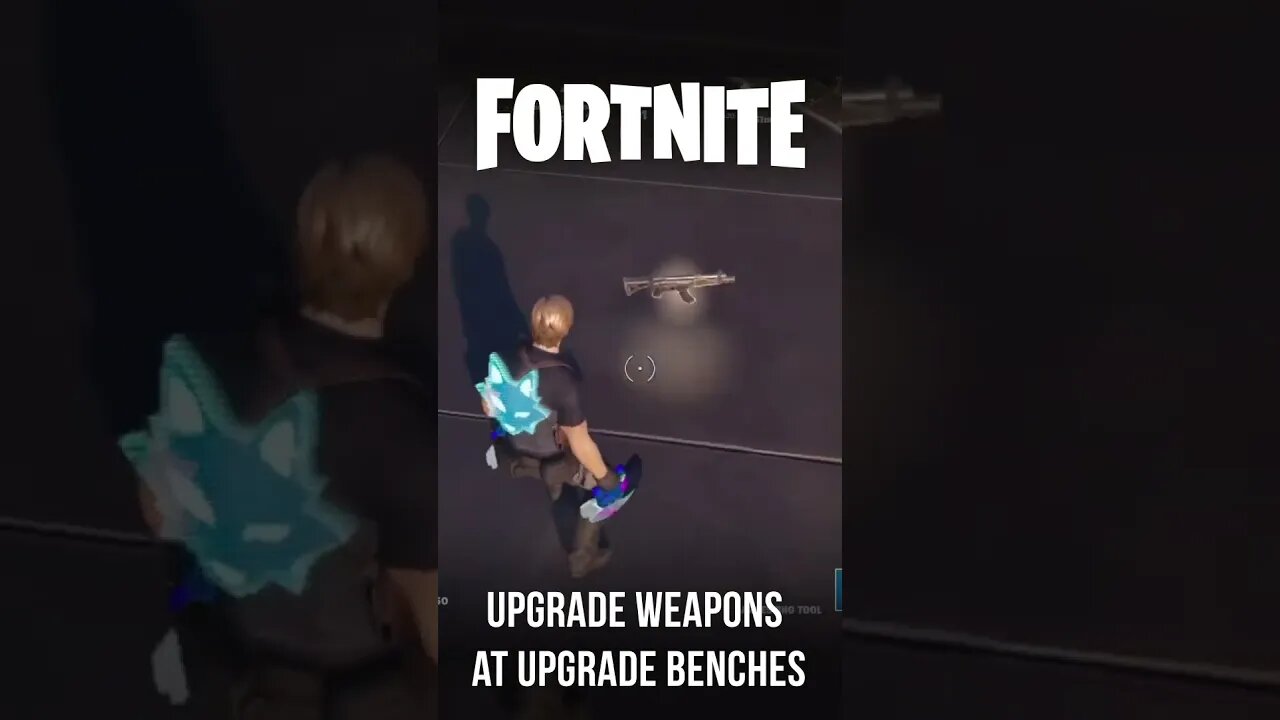 Upgrade weapons at Upgrade Benches #shorts #gaming #fortnite